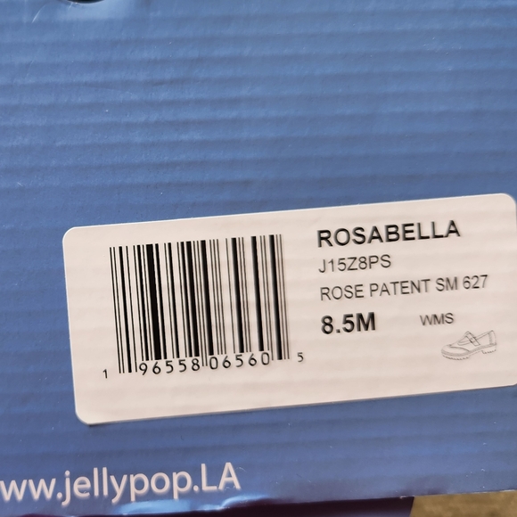 Jellypop LA Rosabella Rose Patent Shoes - Picture 10 of 10